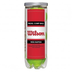 Wilson Padel Comp Ball Tubo da 3 Palline