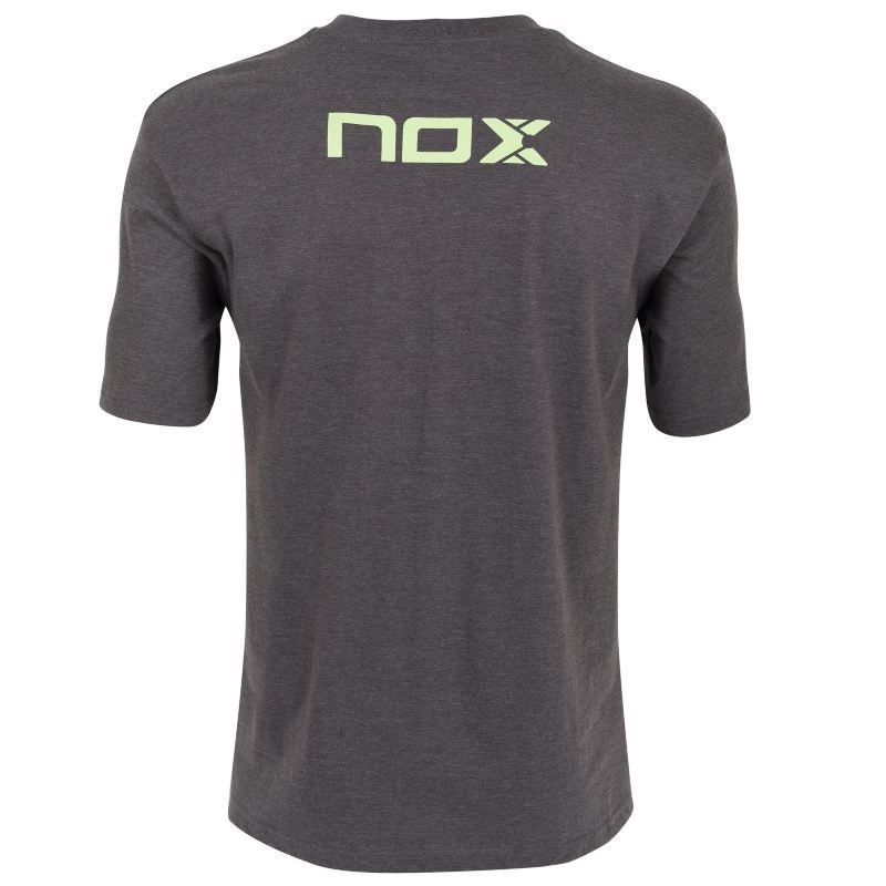 Camiseta BASIC NOX GRIS LETRAS LIMA