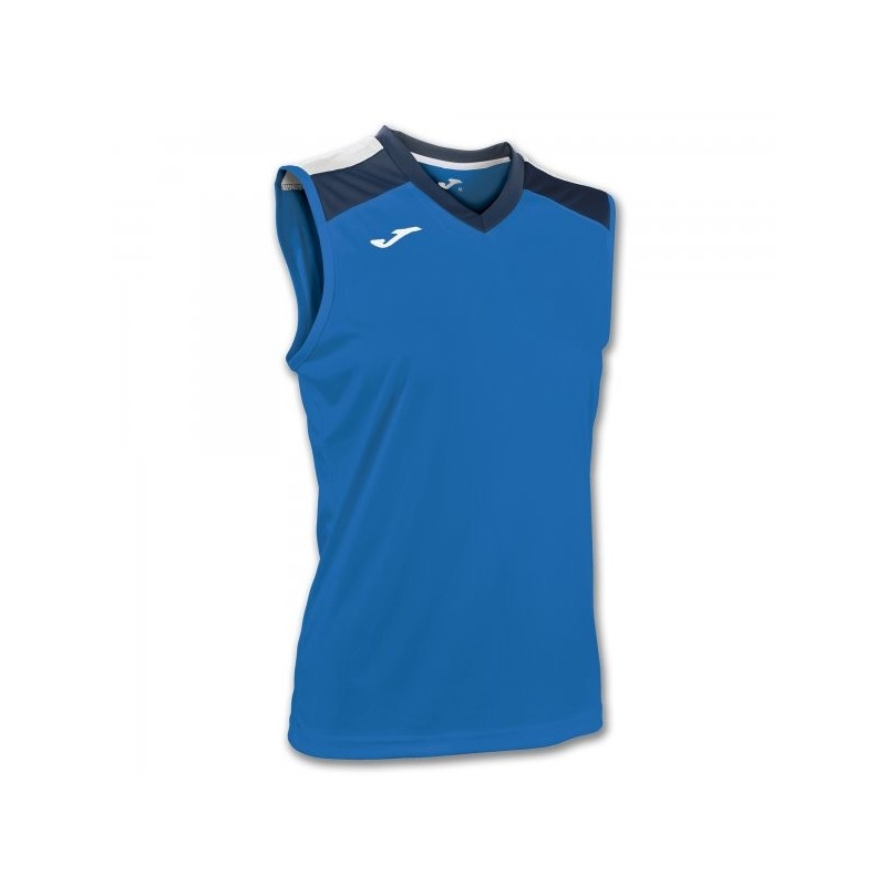 Aloe Volley Shirt Royal-Navy Sleeveless W.